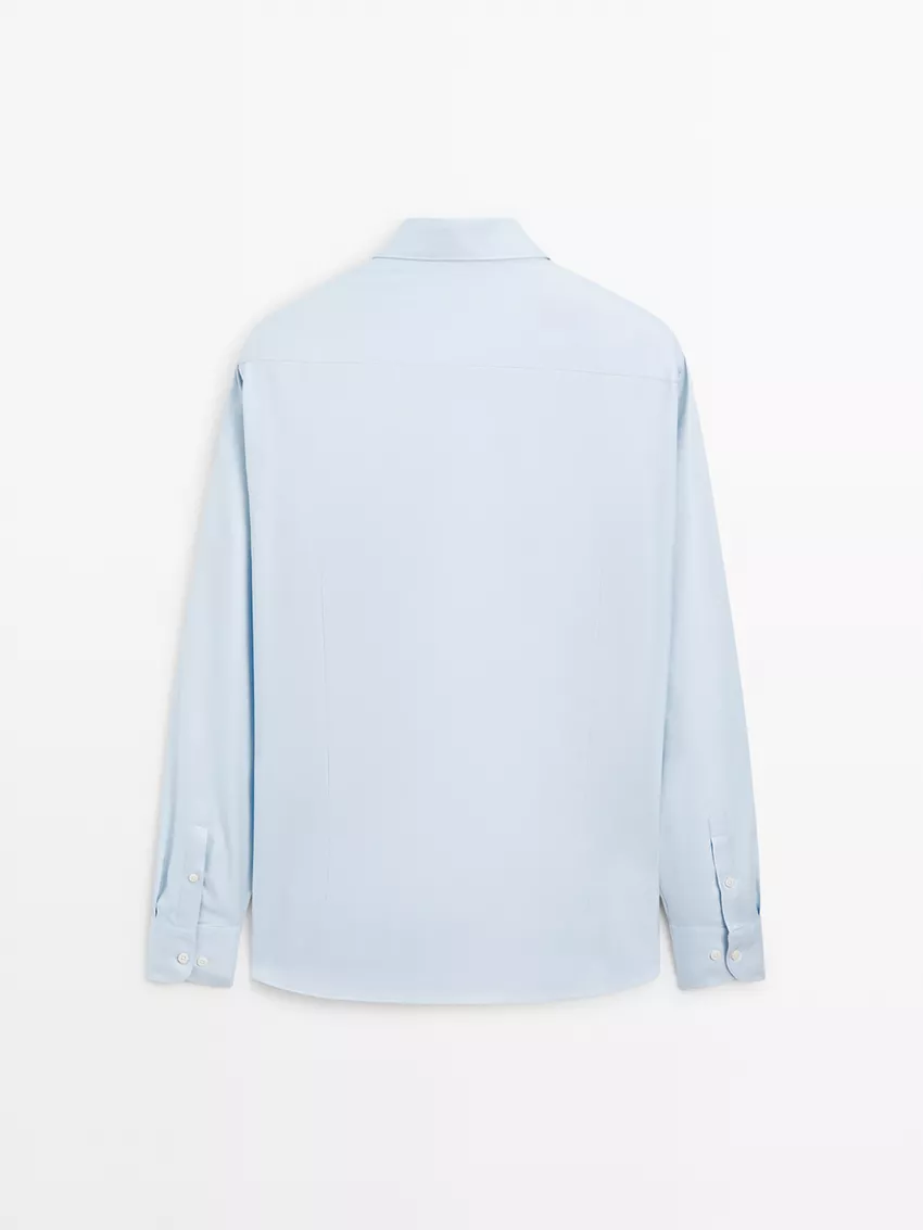 Slim Fit Cotton Oxford Shirt